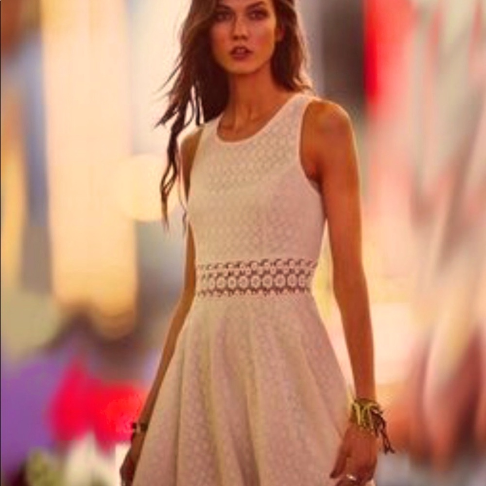 FREE PEOPLE Daisy Lace Mini Dress..